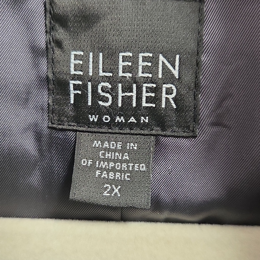 Eileen Fisher Wool Coat - Picture 3 of 6